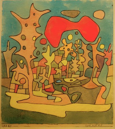 Rote Wolke von Paul Klee